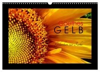 Produktbild: Goethes Gelb Gedanken zur Farbe (Wandkalender 2026 DIN A3 quer), CALVENDO Monatskalender