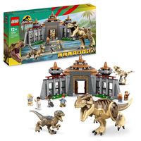 Bild vom Artikel LEGO Jurassic Park 76961 Angriff des T. rex und des Raptors aufs Besucherzentrum vom Autor 