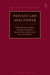 Produktbild: Private Law and Power