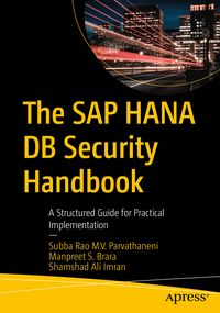 Produktbild: The SAP HANA DB Security Handbook