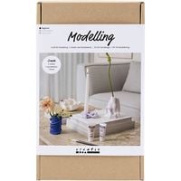 Produktbild: Creativ Company DIY Sets Modellieren Kreativ Set Modellieren, T&ouml;pfe und Vasen, Kreativ Box