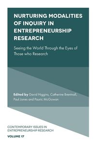 Produktbild: Nurturing Modalities of Inquiry in Entrepreneurship Research
