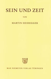 Bild vom Artikel Sein und Zeit vom Autor Martin Heidegger
