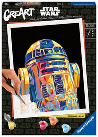 Bild vom Artikel Ravensburger CreArt - Malen nach Zahlen 23730 - Star Wars - R2-D2 - ab 12 Jahren vom Autor 