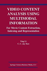 Produktbild: Video Content Analysis Using Multimodal Information