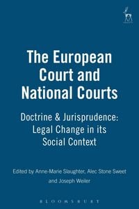 Produktbild: The European Court and National Courts