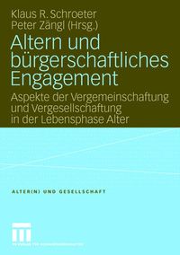 Produktbild: Altern und b&uuml;rgerschaftliches Engagement