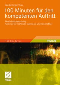 Bild vom Artikel 100 Minuten für den kompetenten Auftritt vom Autor Sibylle Horger-Thies