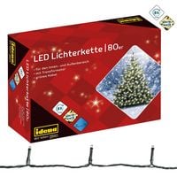Produktbild: Idena Lichterkette 80 LED warmwei&szlig; 8h Timer 15,9m