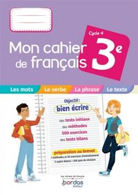 Produktbild: Mon cahier de fran&ccedil;ais 3e, cycle 4
