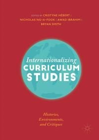 Produktbild: Internationalizing Curriculum Studies