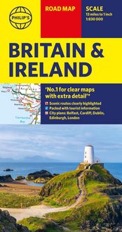 Produktbild: Philip's Britain and Ireland Road Map