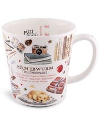 Produktbild Becher Bücherwurm 500 ml