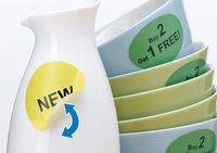 Etiketten rund Ø 60 mm SuperPrint 300 Stück
