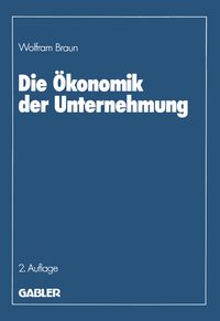 Produktbild: Die &Ouml;konomik der Unternehmung