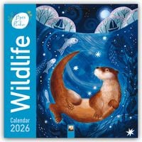 Produktbild: Bex Parkin, Wildlife &ndash; Kunstkalender 2026 &ndash; Original Flame Tree Publishing-Kalender [Kalender]