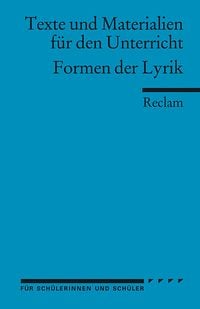 Bild vom Artikel Formen der Lyrik vom Autor Peter Bekes