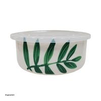 Produktbild: neuetischkultur Mikrowellen Keramik Sch&uuml;ssel 900 ml Olivenzweig