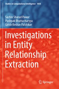Produktbild: Investigations in Entity Relationship Extraction