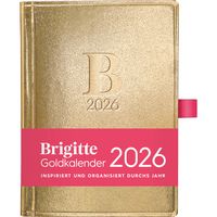 Produktbild: Brigitte Goldkalender 2026 - Buchkalender - Taschenkalender - Lifestyle - 10x14