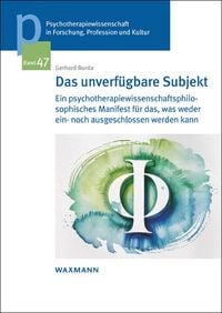 Produktbild: Das unverf&uuml;gbare Subjekt