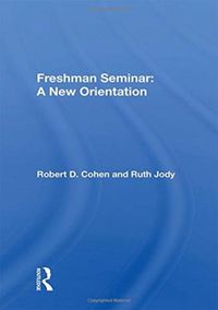 Produktbild: Cohen, R: Freshman Seminar: A New Orientation