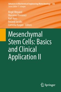 Produktbild: Mesenchymal Stem Cells - Basics and Clinical Application II