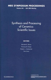 Produktbild: Synthesis & Processing Of Cera