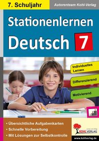 Produktbild: Stationenlernen Deutsch / Klasse 7