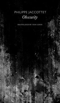 Produktbild: Jaccottet, P: Obscurity