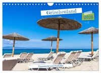 Produktbild: Griechenland - Thessaloniki und Chalkidiki (Wandkalender 2026 DIN A4 quer), CALVENDO Monatskalender