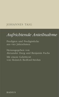 Produktbild: Johannes Taig: Aufrichtende Anteilnahme