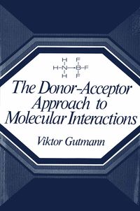 Produktbild: The Donor-Acceptor Approach to Molecular Interactions