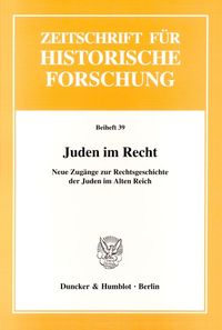 Produktbild: Juden im Recht.