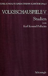 Produktbild: Studien zum Volksschauspiel und mittelalterlichen Drama