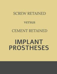 Produktbild: Implant retained Prostheses