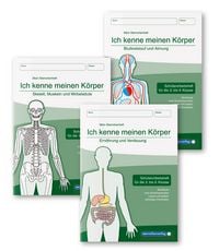 Produktbild: Ich kenne meinen K&ouml;rper - 3 Arbeitshefte im Set