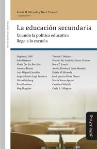 Produktbild: La educaci&oacute;n secundaria