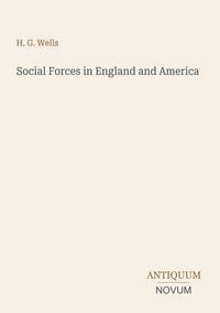 Produktbild: Social Forces in England and America