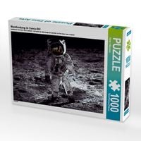 Produktbild: CALVENDO Puzzle Mondlandung im Comic-Stil | 1000 Teile Lege-Gr&ouml;&szlig;e 64x48cm Foto-Puzzle f&uuml;r gl&uuml;ckliche Stunden