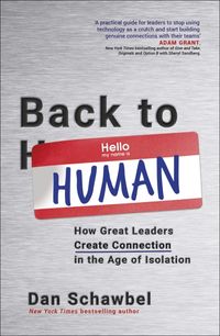 Produktbild: Schawbel, D: Back to Human