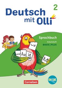 Produktbild: Deutsch mit Olli 2. Schuljahr. Arbeitsheft Basis / Plus