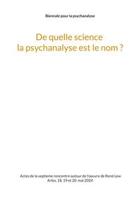 Produktbild: De quelle science la psychanalyse est le nom ?