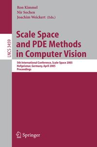 Produktbild: Scale Space and PDE Methods in Computer Vision