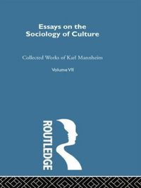 Produktbild: Mannheim, K: Essays on the Sociology of Culture