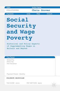 Produktbild: Social Security and Wage Poverty