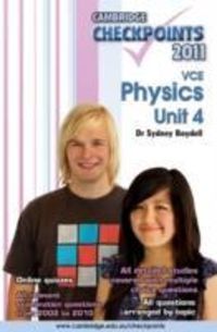 Produktbild: Cambridge Checkpoints VCE Physics Unit 4 2011