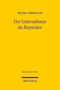 Produktbild: Der Unternehmer als Reputator