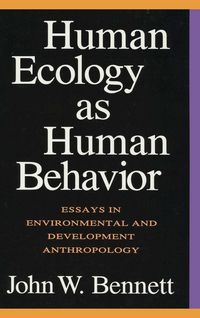 Produktbild: Human Ecology as Human Behavior