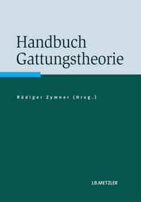 Produktbild: Handbuch Gattungstheorie